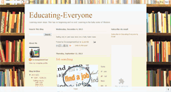 Desktop Screenshot of educating-everyone.eresumes4vips.com